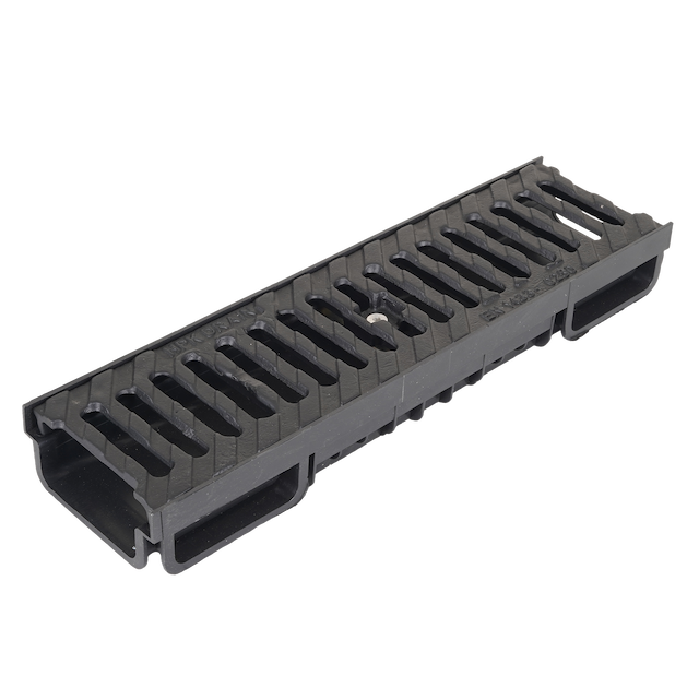 Channel Drain 13x6 with Ductile Iron Cover Ductile Black