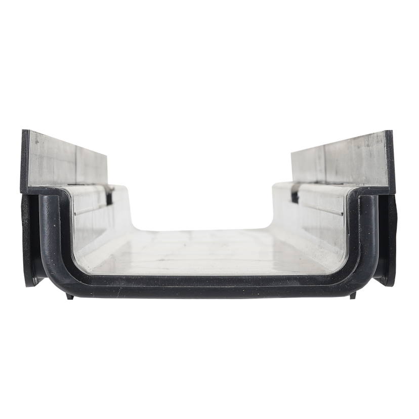 Channel 13x6 Plastic Black
