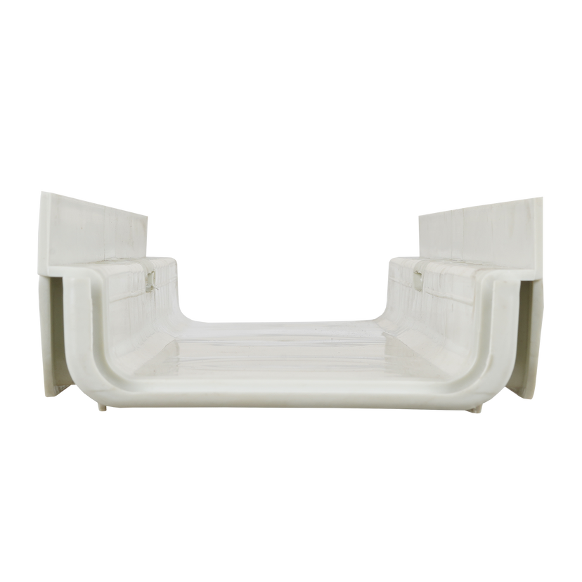 Channel 13x6 Plastic White