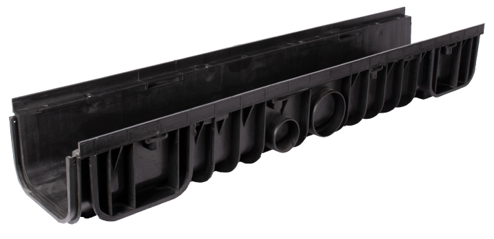 Channel 20x16 Plastic Black