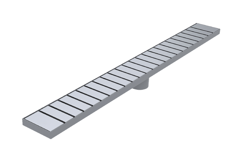 Linear Shower Drain Grating Insert (Stripe)