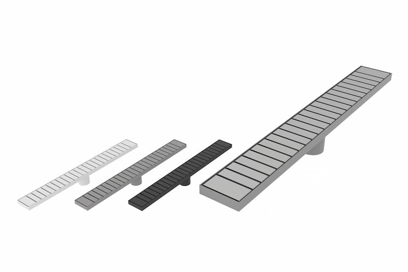 Linear Shower Drain Grating Insert (Stripe)