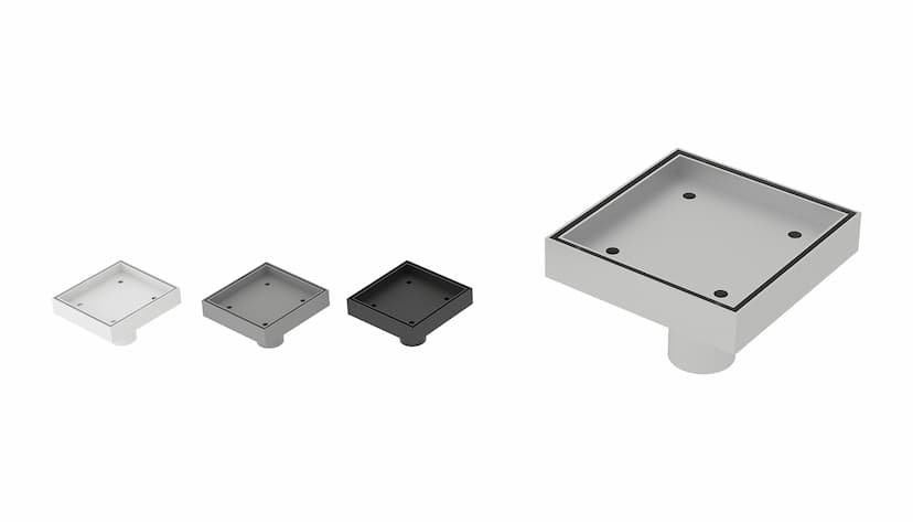 Pointed Shower Drain Ceramic Insert